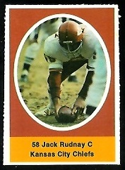 1972 Sunoco Stamps      268     Jack Rudnay DP